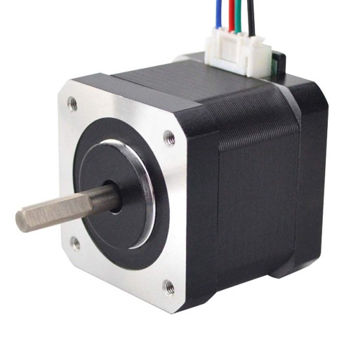Nema 17 Bipolar Stepper Motor 17HS15-1504S-X1 45Ncm 12V 1.5A 42×42×39mm 4 Wires with 1m Cable and Connector
