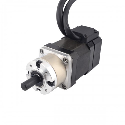 Nema 17 Closed-loop Geared Stepper Motor 17HS19-1684D-PG5-E1000 Encoder 1000CPR with 5:1 Planetary Gearbox