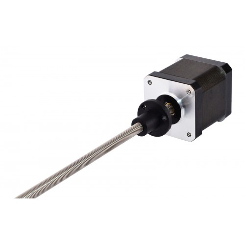 Nema 17 External Linear Actuator 17LS19-1684E-300G Screw Length 300mm, Lead/rev 8mm, 1.68A 44Ncm
