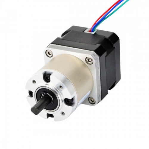 Nema 17 Geared Stepper Motor 17HS13-0404S-PG27 0.4A 27:1 Planetary Gearbox 3Nm Max Permissible Torque