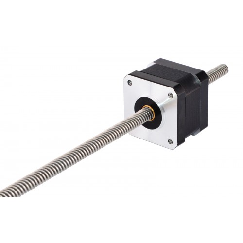 Nema 17 Non Captive Linear Actuator 17LS13-0404N-320G Screw Length 320mm, Lead/rev 0.04mm, 26.0Ncm, 0.4A