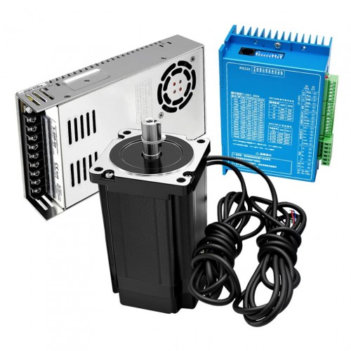 Nema 23 Closed Loop Stepper Motor Kit with 57HB250 Motor + HB8080C Driver + S350-24 Power Supply