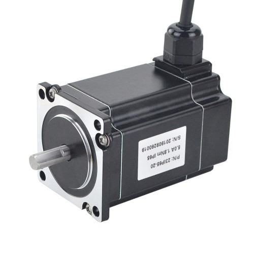 Nema 23 Waterproof Stepper Motor P Series 23IP65-20 1.8Nm 5.0A IP65 57×57×85.8mm 4 Wires