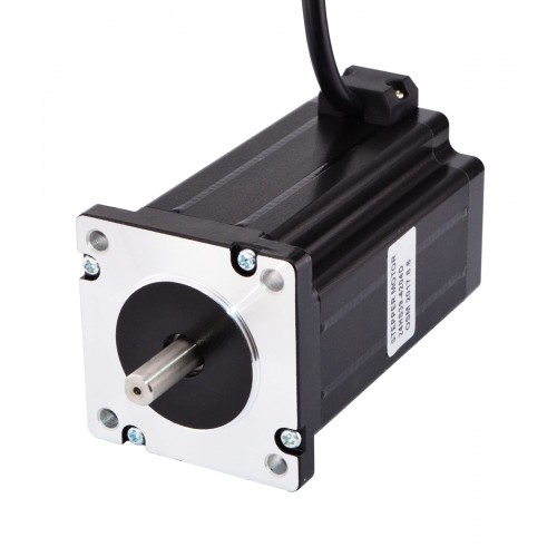 Nema 24 Bipolar Stepper Motor 24HS39-4204D 4Nm 4.2A 1.8 deg Dual Shaft 60×60×100mm 4 Wires
