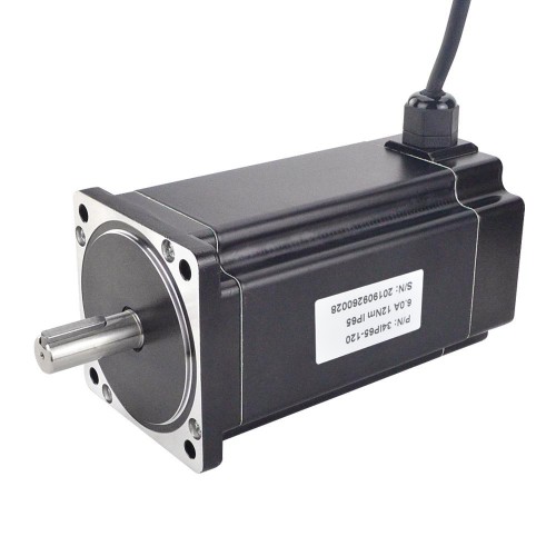 Nema 34 Waterproof Stepper Motor P Series 34IP65-120 12Nm 6.0A IP65 86×86×164.5mm 4 Wires