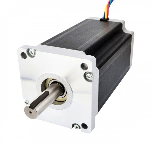 Nema 42 Bipolar Stepper Motor 42HS79-8004D 30Nm 8.0A 1.8deg Dual Shaft 110×110×201mm 4 Wires