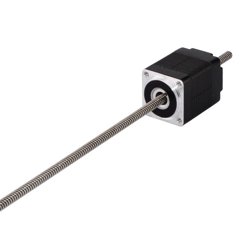 Nema 8 Non Captive Stepper Motor 8LS11-0244AC-150N Screw Length 150mm, Lead/rev 2mm, Thrust 33N, 0.24A