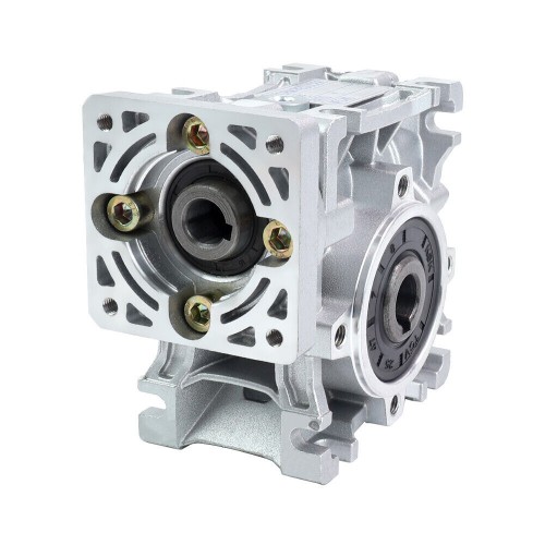 NMRV030 Worm Drive Gearbox 5:1 10:1 20:1 30:1 50:1 Fit Nema 23 Stepper / Servo Motor