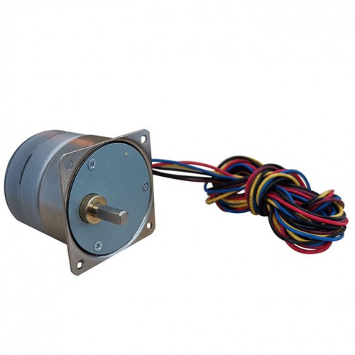 Oukeda OK42BY38-0133PG75 Φ42mm PM Geared Stepper Motor 7.5 Deg 24V 4 Phase with 10:1/30:1/50:1/75:1/120:1 Gearbox