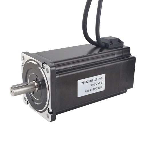 P Series Nema 34 Closed Loop Stepper Motor 34E1K-120 1.8 deg 12Nm 6A Encoder 1000CPR
