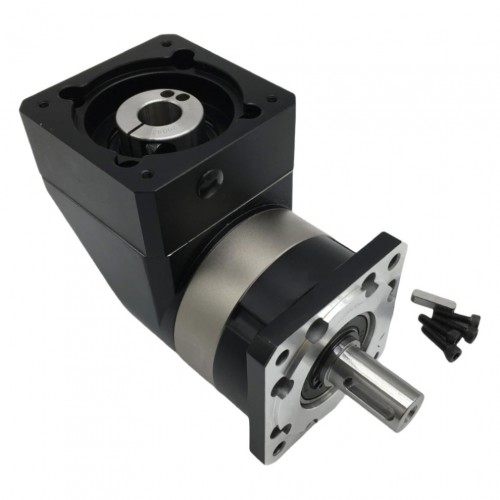 PVF120 Series Nema42 90 Degree Planetary Gearbox Ratio 3:1 - 100:1 for Nema 42 Stepper /100-130mm Servo Motor