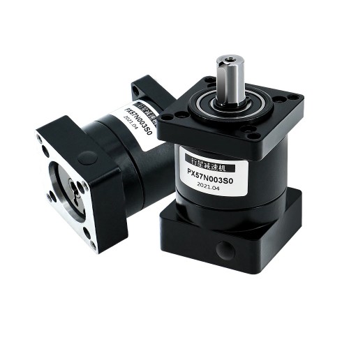 PX57 Series Nema 23 Planetary Gearbox Ratio 3:1 - 261:1 Input Shaft 8mm Output Shaft 14mm