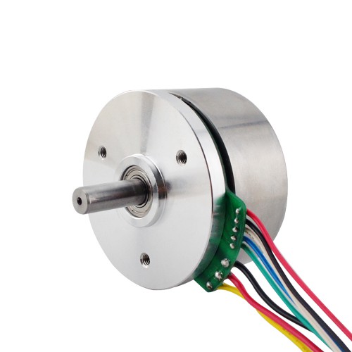 Ф61.2x34mm 24V Outrunner Brushless Motor 60BLE34-24-01 3740RPM 0.284Nm 100W 5.3A