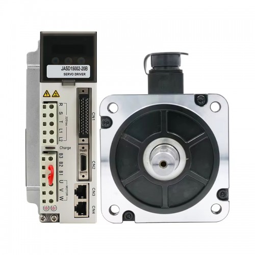 1.5KW AC Servo Motor Kit 130JASM515215K-17BCW-SC+JASD15002-20B 9.55Nm 6.2A 1500RPM with JASD15002-20B Servo Driver