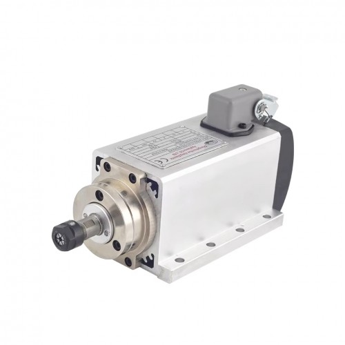 1.5kW Air Cooled CNC Spindle Motor Huajiang-1.5KW ER11/ER16 Collet 110V/220V 24000RPM 400Hz with Aviation Plug