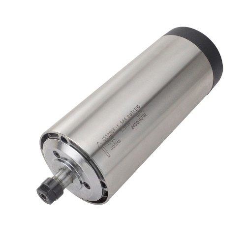 1.5KW Air Cooled Spindle Motor GDZ80F-1.5A4 110V 24000RPM 400Hz ER11 Collet CNC Spindle Motor