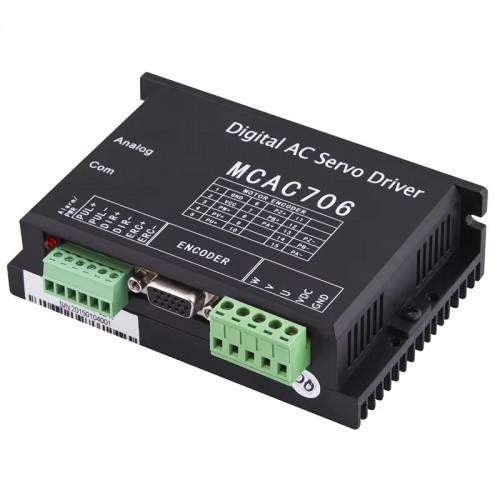 20-70V Digital DC Servo Motor Driver MCAC706 6A 200W for 60mm Servo Motor