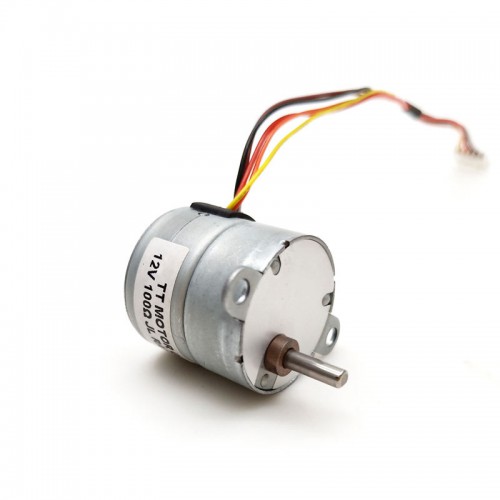 20Pcs 12V Micro DC Stepper Gear Motor GM25-25BY 7.5° 0.12mA 500g,cm 4 Phase with Ratio 10-100 Gearbox