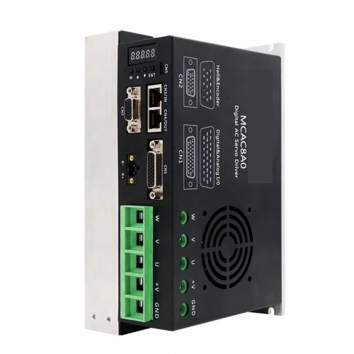 24-110V DC Servo Motor Driver MCAC8A0 100A 1000W for 110/130mm Servo Motor