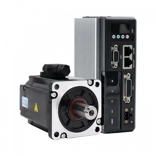 48V 400W 60mm DC Servo Motor & Driver Kit 60ASM4001024C+MCAC825 1.27N.m with 1024 Lines Magnetic Encoder