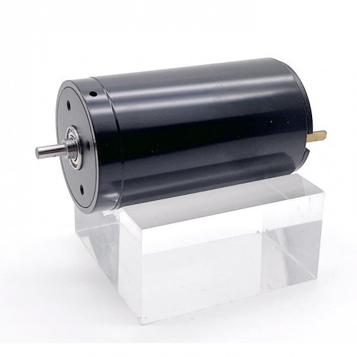 5Pcs 24V Φ40mm Dual Shaft DC Coreless Brushed Motor TDC4071 2000g.cm 7000RPM/1800RPM Shaft 6mm/4mm