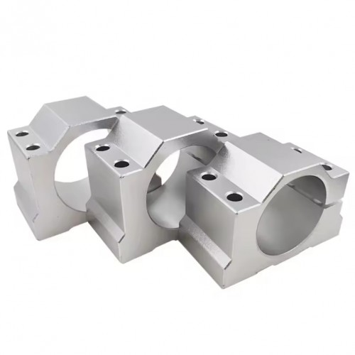 65mm/80mm/100mm/125mm Aluminum Clamp Holder / CNC Spindle Motor Bracket Seat OSP001705