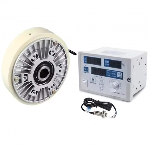 FZ-K Series Hollow Shaft Magnetic Powder Brake Kit with Automatic Tension Controller KC-812 (with Hall Sensor)