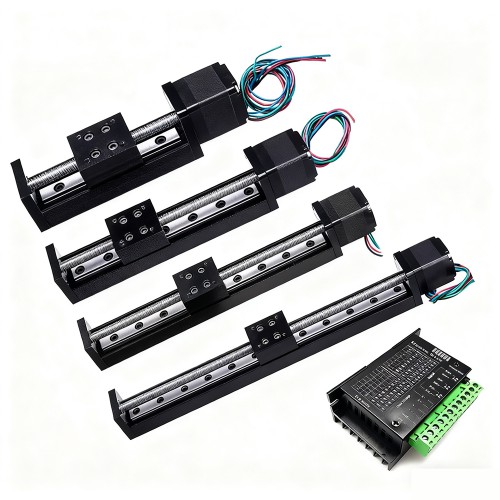 Linear Actuator Controller Kit OSP001602 Mini Motorized Linear Stage with Neme 11 Stepper Motor & TB6600 Drver Kit