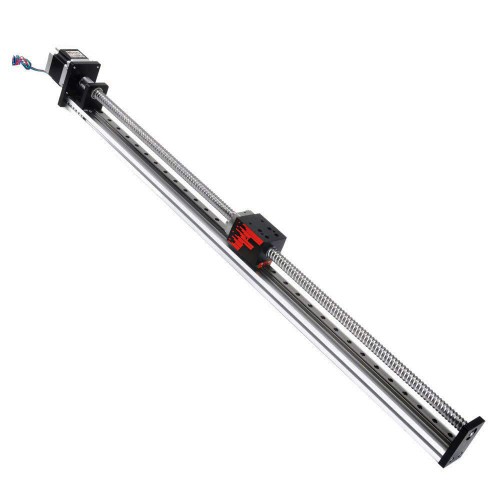Linear Ball Screw Actuator FSL40 CNC Motorized Linear Ball Ccrew Actuator 500mm With Nema 23 Stepper Motor