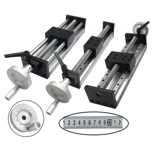 Manual Linear Slides Actuator OSP001605 Linear Ball Screw Module CNC Slide Table with Handwheel