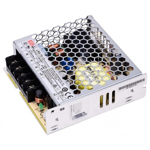 MeanWell LRS-75-12 SMPS Power Supply / Switch Mode Power Supply 12VDC 75W 6A