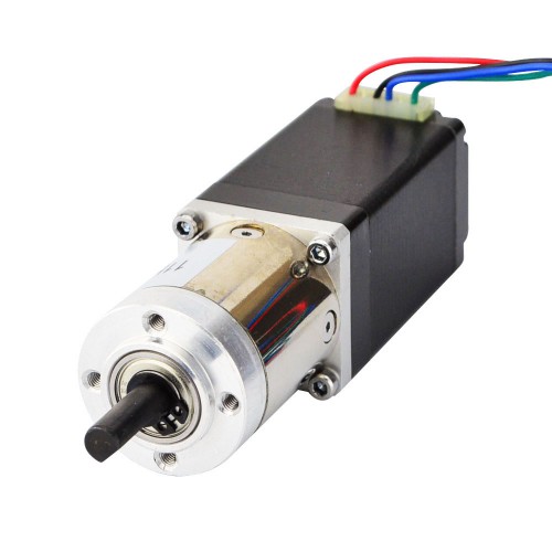 Nema 11 Geared Stepper Motor 11HS20-0674S-PG19 0.67A with 19:1 Planetary Gearbox 1.84Nm Output Holding Torque