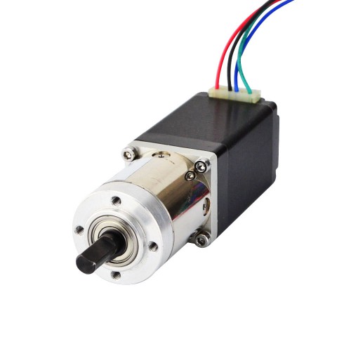 Nema 11 Geared Stepper Motor 11HS20-0674S-PG27 0.67A with 27:1 Planetary Gearbox 2.62Nm Output Holding Torque