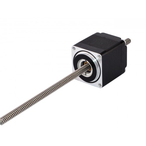 Nema 11 Non Captive Linear Actuator 11LS13-04247-150N Screw Length 150mm, Lead/rev 0.635mm, Thrust 57N, 0.42A