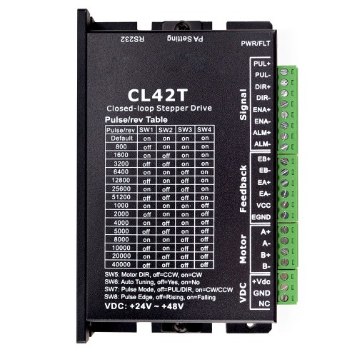Nema 11, 14, 17 Closed Loop Stepper Driver CL42T 0-3.0A 24-48VDC