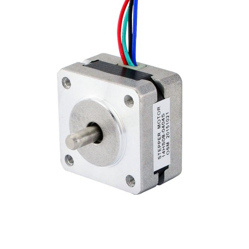Nema 14 Bipolar Stepper Motor 14HS08-0404S 5Ncm 0.4A 1.8deg 35×35×20mm 4 Wires