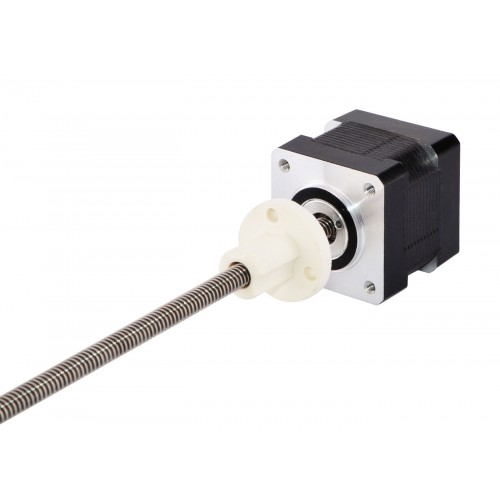 Nema 14 External Linear Stepper Motor 14LS13-05749-150E Screw Length 150mm, Lead/rev 1.27mm, Thrust 168N, 0.57A