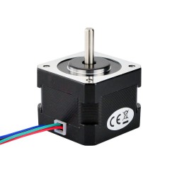 Nema 17 Bipolar Stepper Motor 17HS13-0404S 26Ncm 0.4A 1.8 deg 42×42×34mm 4 Wires