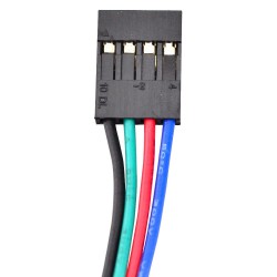 Nema 17 Bipolar Stepper Motor 17HS16-2004S1 45Ncm 2A 4 Wires 42×42×40mm with 1m Cable & Connector