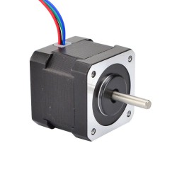 Nema 17 Bipolar Stepper Motor 17HS16-2004S1 45Ncm 2A 4 Wires 42×42×40mm with 1m Cable & Connector