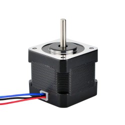 Nema 17 Bipolar Stepper Motor 17HS16-2004S1 45Ncm 2A 4 Wires 42×42×40mm with 1m Cable & Connector