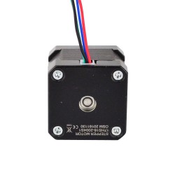 Nema 17 Bipolar Stepper Motor 17HS16-2004S1 45Ncm 2A 4 Wires 42×42×40mm with 1m Cable & Connector