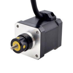 NEMA 17 Captive Acme Linear Stepper Motor 17C19S2504GF5-013RS 12.7mm Travel, 2.54mm Lead/rev, 0.5Nm