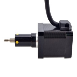 NEMA 17 Captive Acme Linear Stepper Motor 17C19S2504GF5-025RS 25.4mm Travel, 2.54mm Lead/rev, 0.5Nm