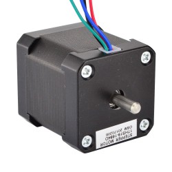 Nema 17 Dual Shaft Stepper Motor 17HS19-1684D 44Ncm 1.68A 1.8deg 42×42×48mm 4 Wires