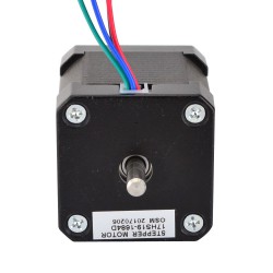 Nema 17 Dual Shaft Stepper Motor 17HS19-1684D 44Ncm 1.68A 1.8deg 42×42×48mm 4 Wires