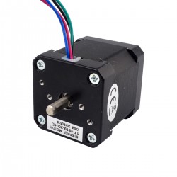 Nema 17 Dual Shaft Stepper Motor 17HS19-2004D 59Ncm 2A 1.8deg 42×42×48mm 4Wires