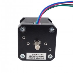Nema 17 Dual Shaft Stepper Motor 17HS19-2004D 59Ncm 2A 1.8deg 42×42×48mm 4Wires