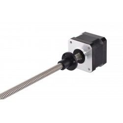 Nema 17 External Linear Actuator 17LS13-0404E-150G Screw Length 150mm, Lead/rev 8mm, 0.4A 26Ncm