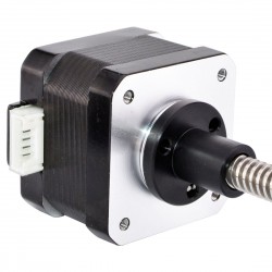 Nema 17 External Linear Actuator 17LS13-0404E-200H Screw Length 200mm, Lead/rev 4mm, 0.4A 26Ncm